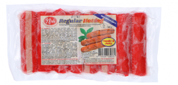 NL Hotdog Regular Size - 8 Sausages