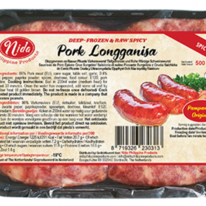 NL Longanisa Pork - Spicy